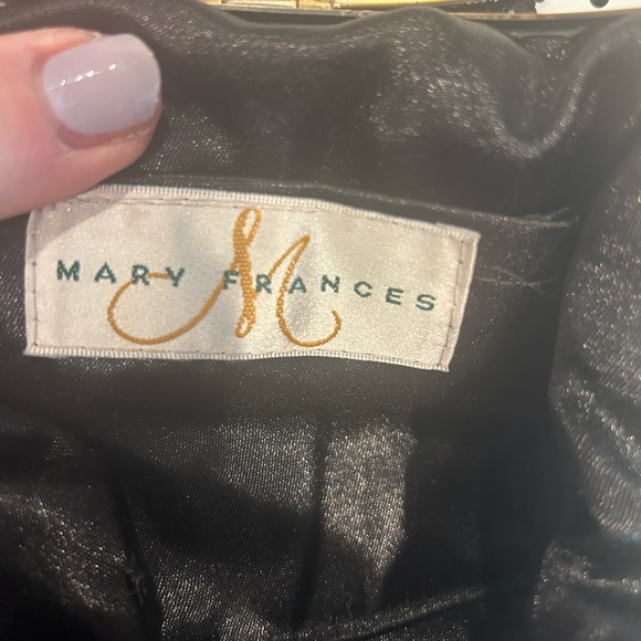 Mary Frances Black Beaded Mini Bag - Picture 3 of 7